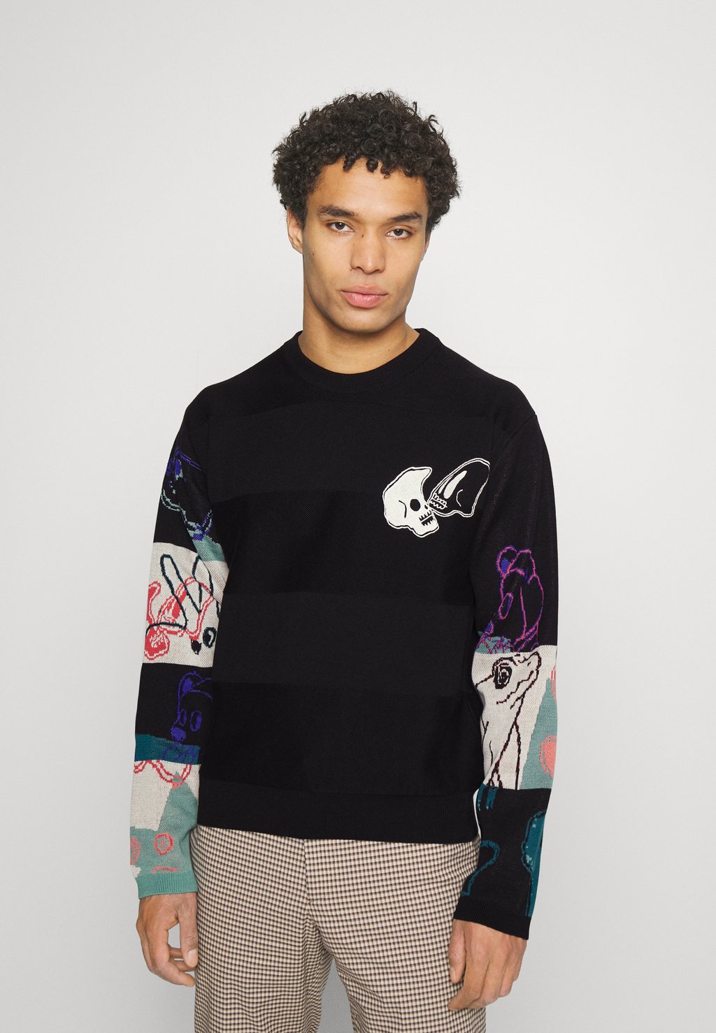 

Свитер CREW NECK PS Paul Smith, черный