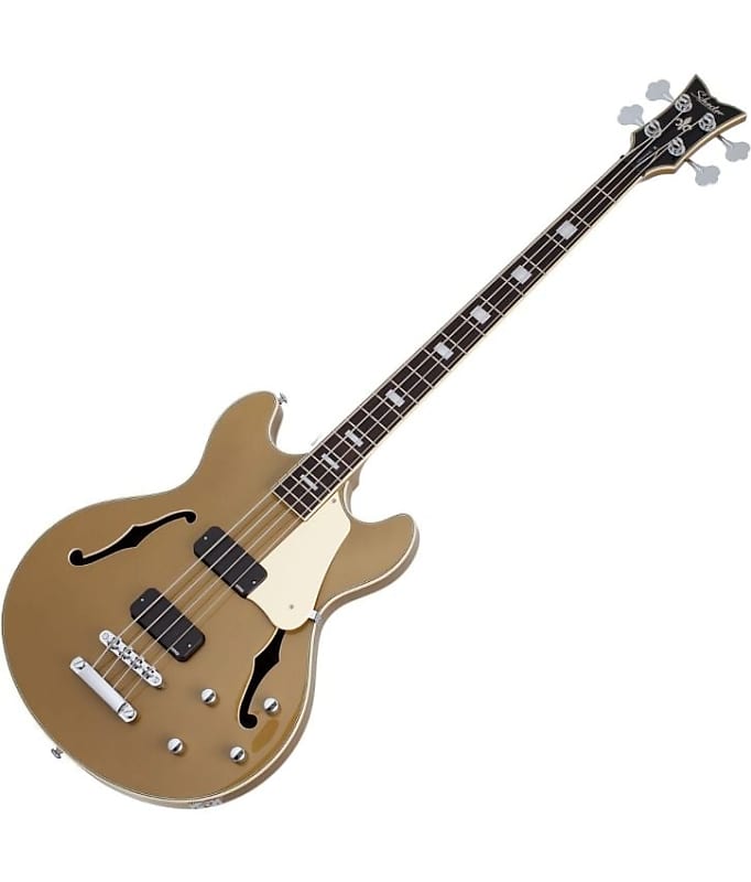 Басс гитара Schecter Corsair Bass in Metallic Gold