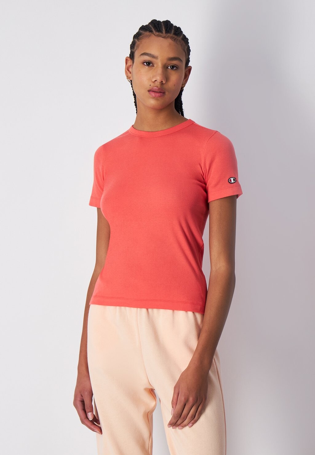 

Футболка базовая CREWNECK ICONS Champion, цвет rose
