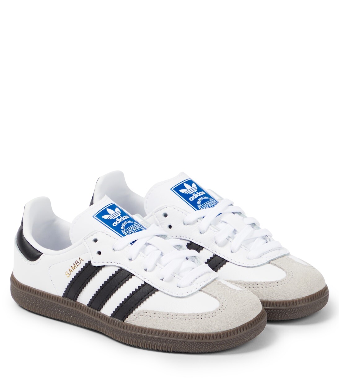 

Кожаные кроссовки Samba OG Adidas Originals, белый