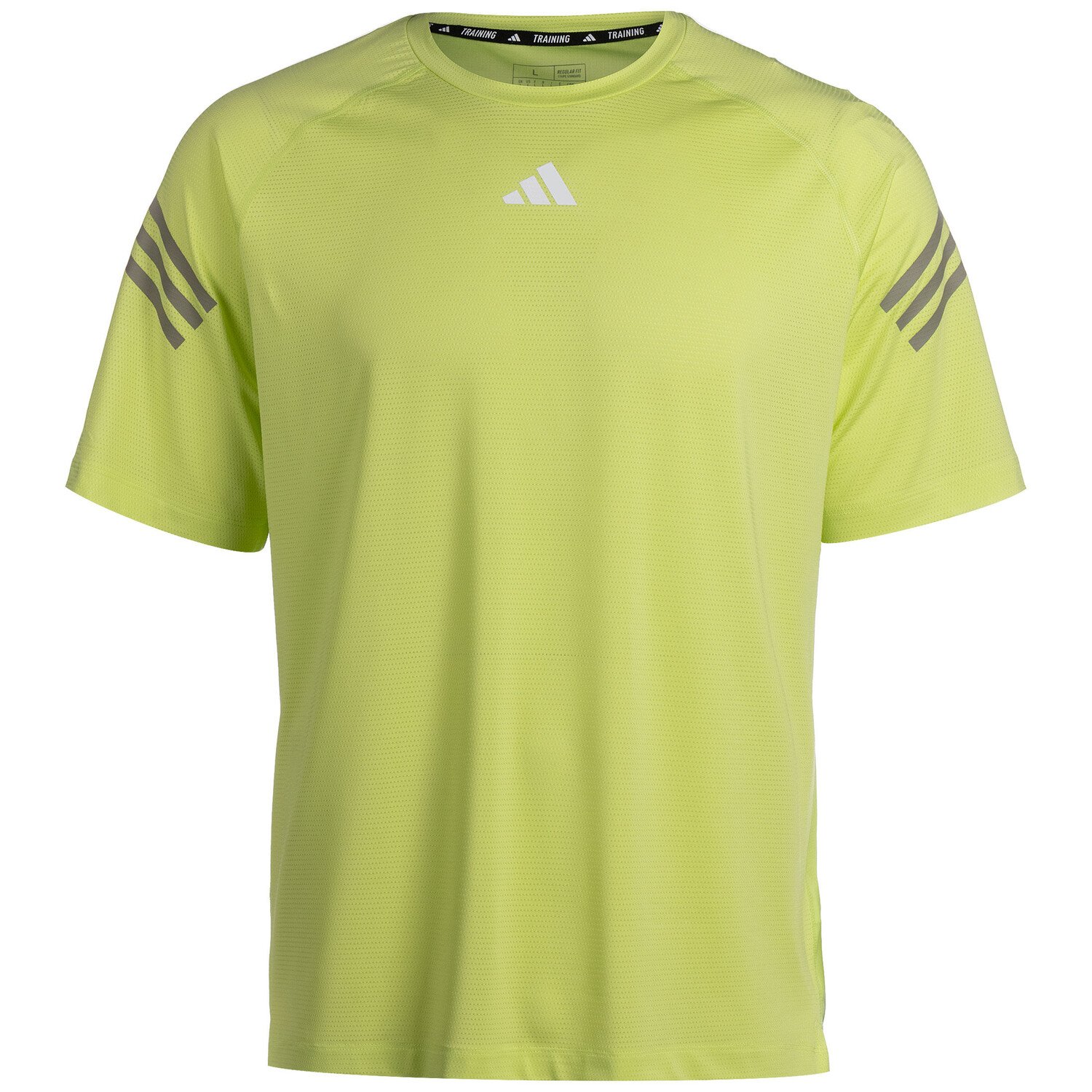 

Рубашка adidas Performance Trainingsshirt Train Icons 3 Streifen, светло-зеленый