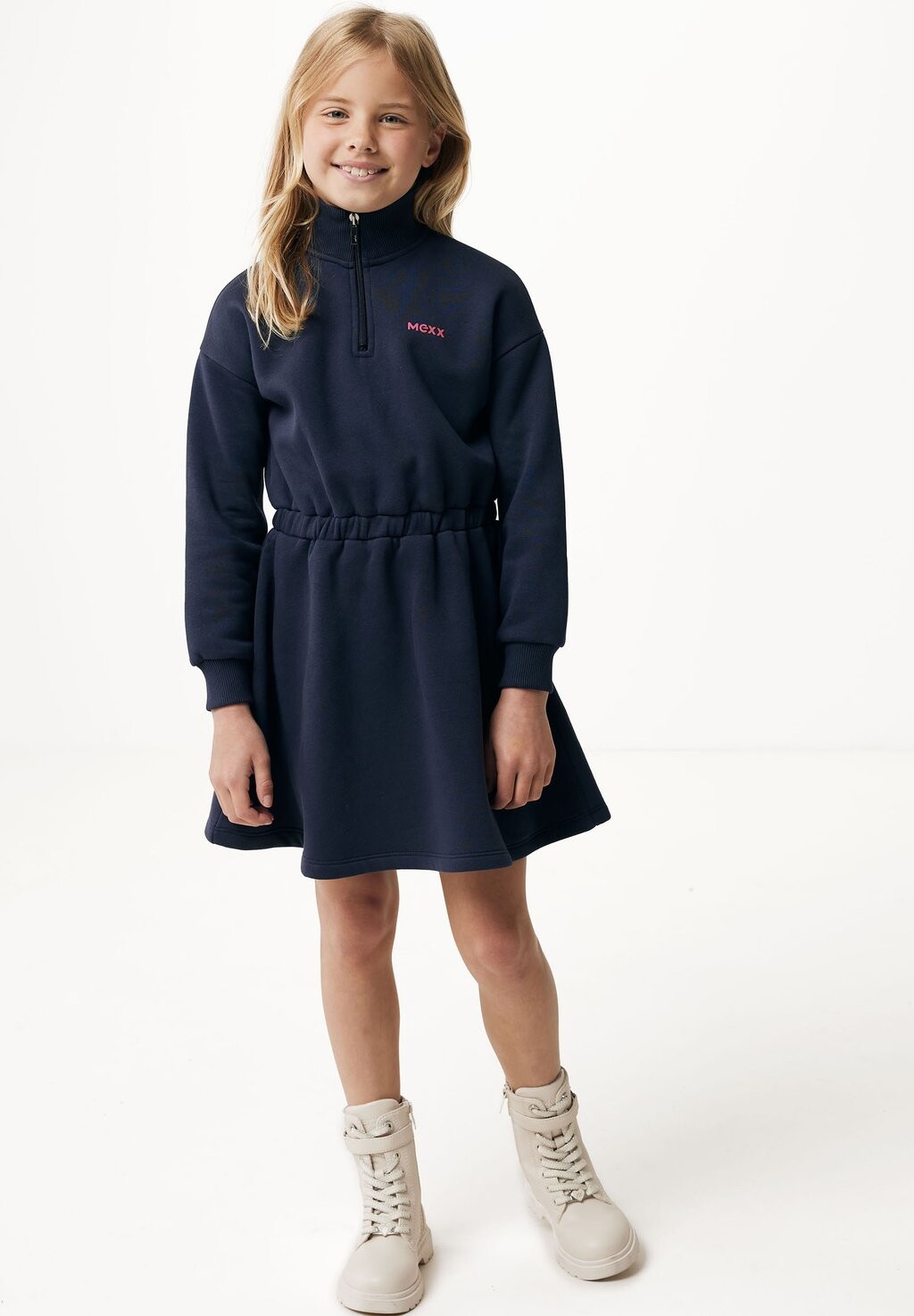 

Летнее платье Basic Half Zip Mexx, цвет navy