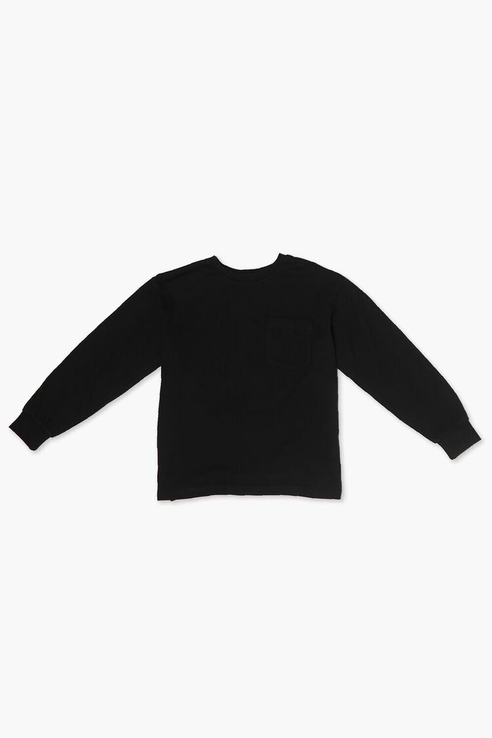 

Детский топ с накладными карманами Forever 21, черный