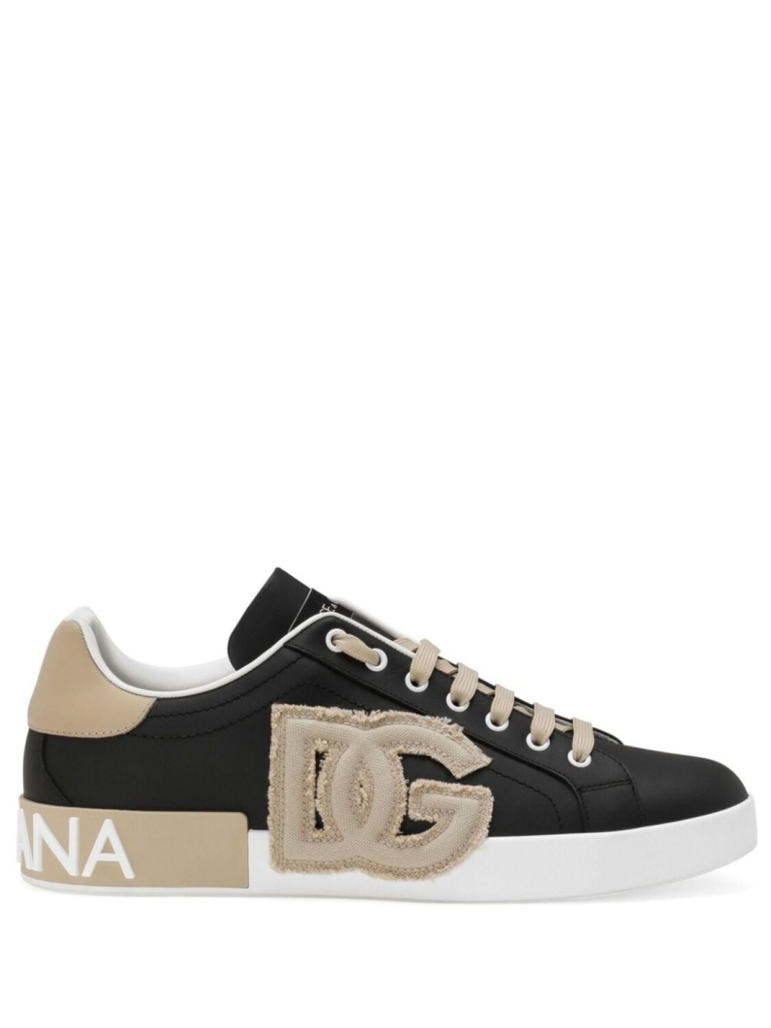 

Кроссовки Dolce & Gabbana Portofino CS1772AT390, черный/бежевый