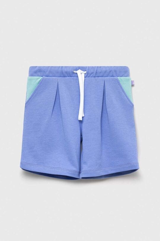 Детские шерстяные шорты United Colors of Benetton, фиолетовый