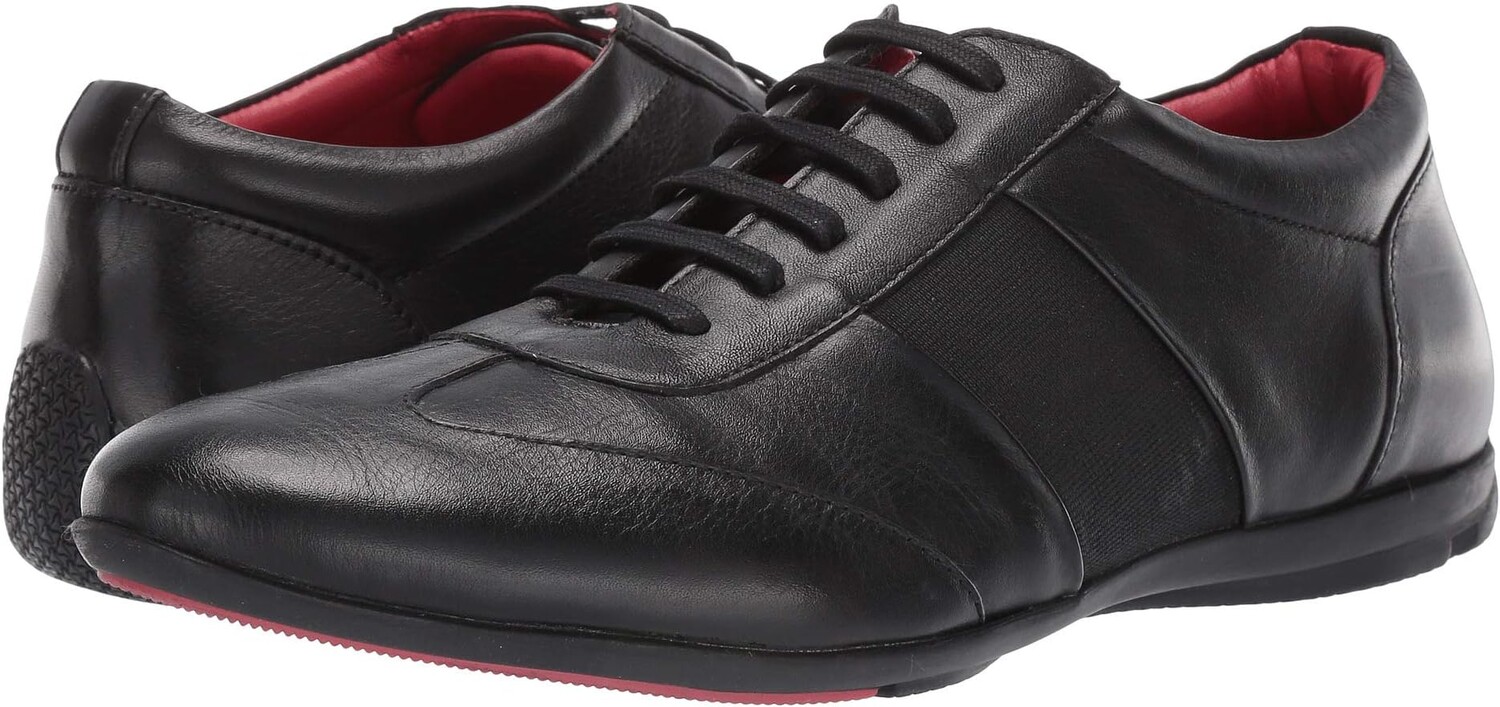 

Кроссовки Fleetwood Low-Cut Carlos by Carlos Santana, цвет Black Calfskin Leather
