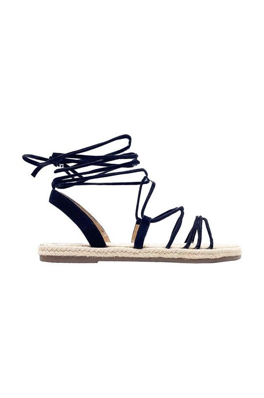 

Замшевые босоножки Jute Sandals Manebi, черный