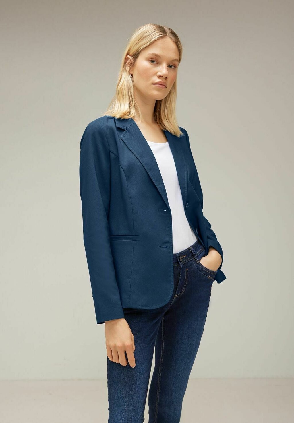 

Блейзер TWILL UNI Street One, цвет blau