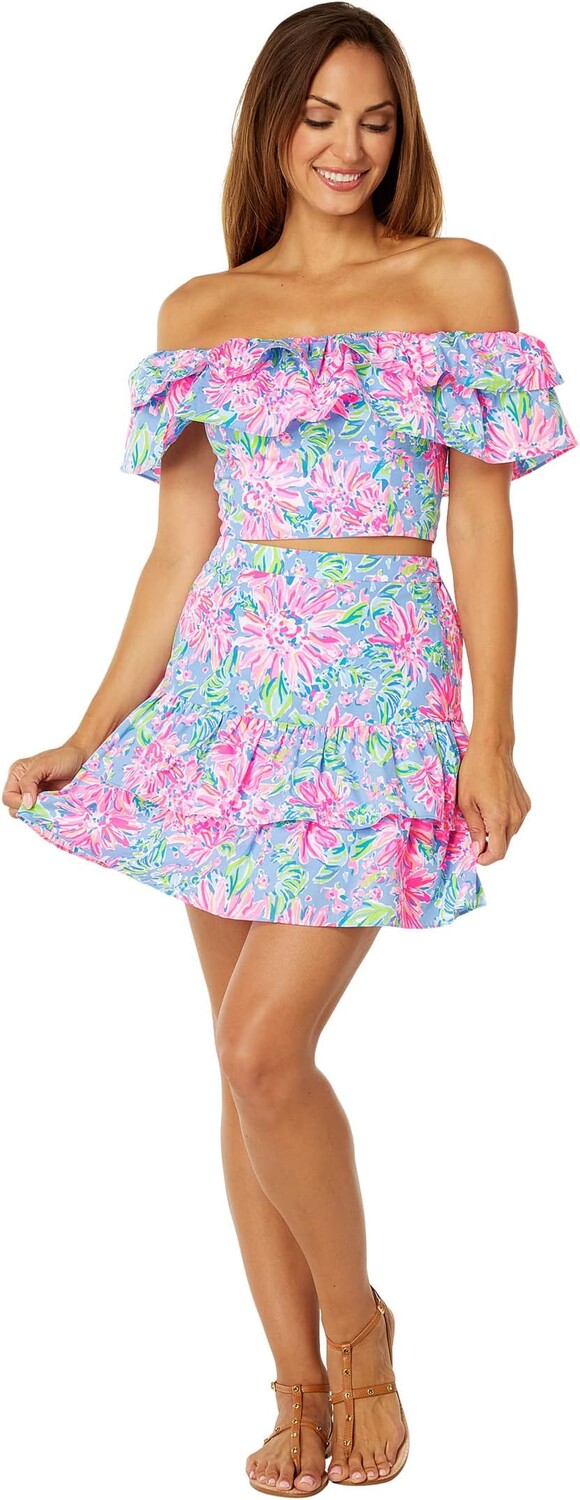 

Платье Mayslie Set Lilly Pulitzer, цвет Blue Peri Sunrise Bay