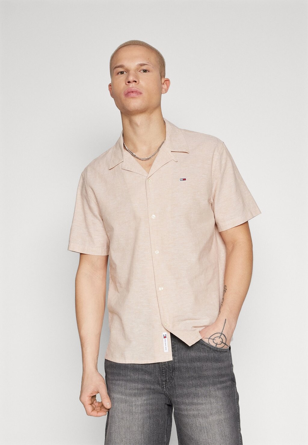 

Рубашка Blend Camp Shirt Tommy Jeans, цвет tawny sand