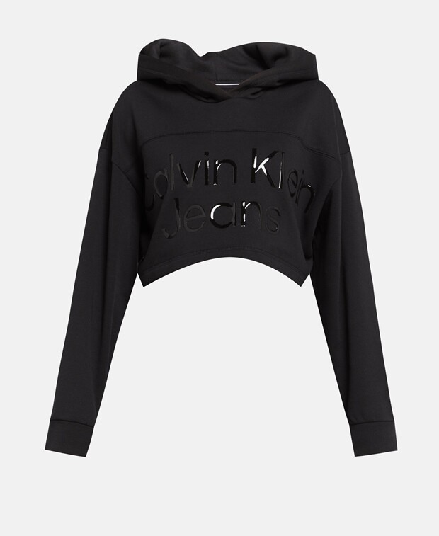 

Толстовка с капюшоном Calvin Klein, черный