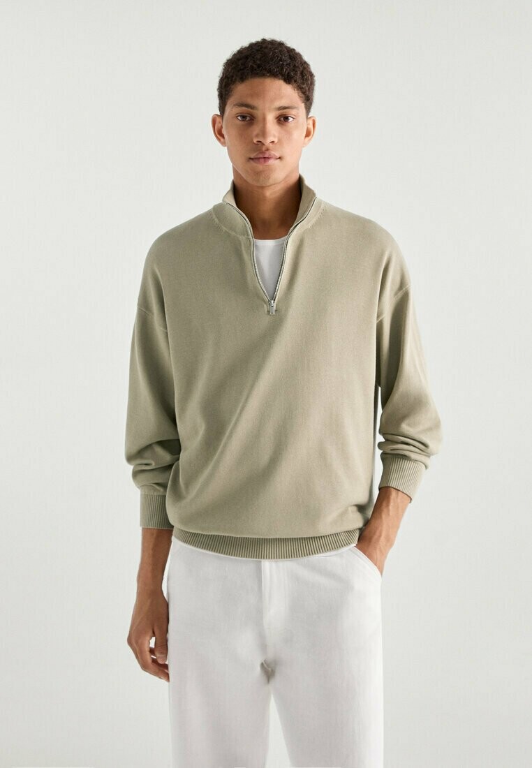 

Свитер Massimo Dutti, светло-зеленый