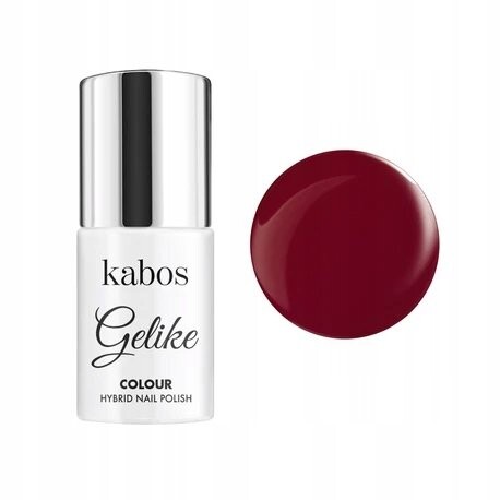 

Kabos, Гибридный лак для ногтей Gelike Electric Red, 5 мл
