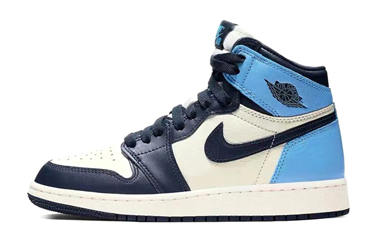 

Кроссовки Air Jordan 1 Retro High Obsidian UNC GS