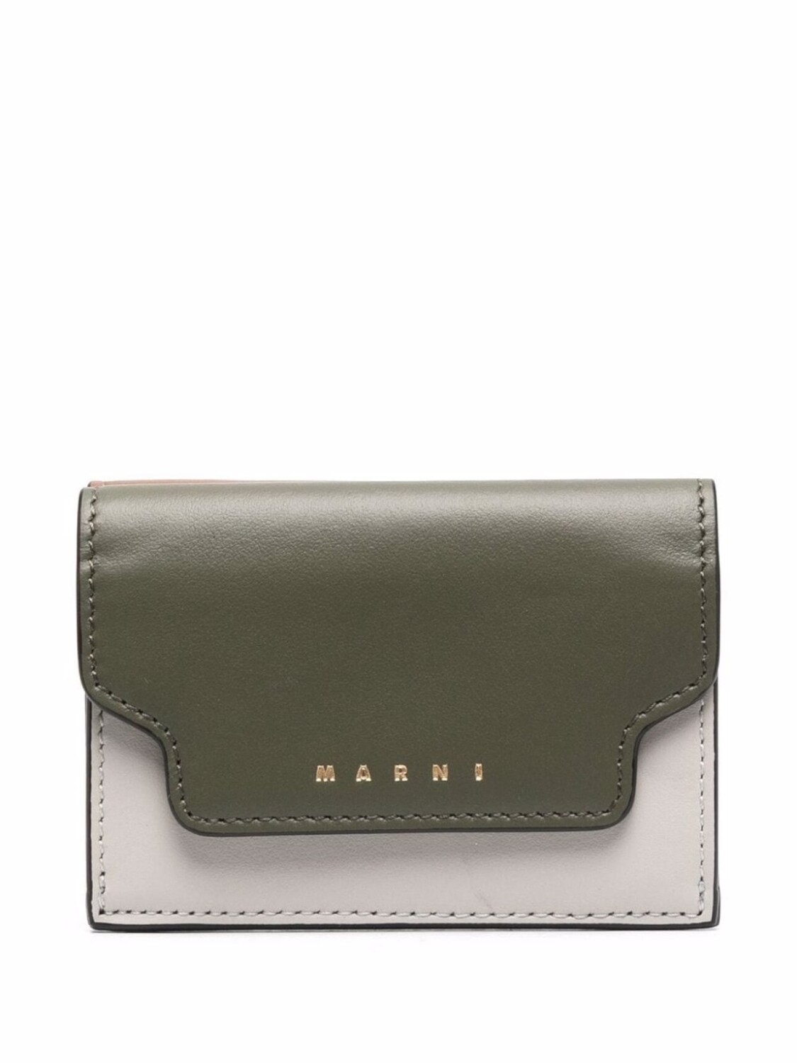 

Marni кошелек в стиле колор-блок, коричневый