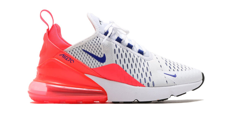 

Кроссовки женские Nike Air Max 270, белый / ультрамариновый