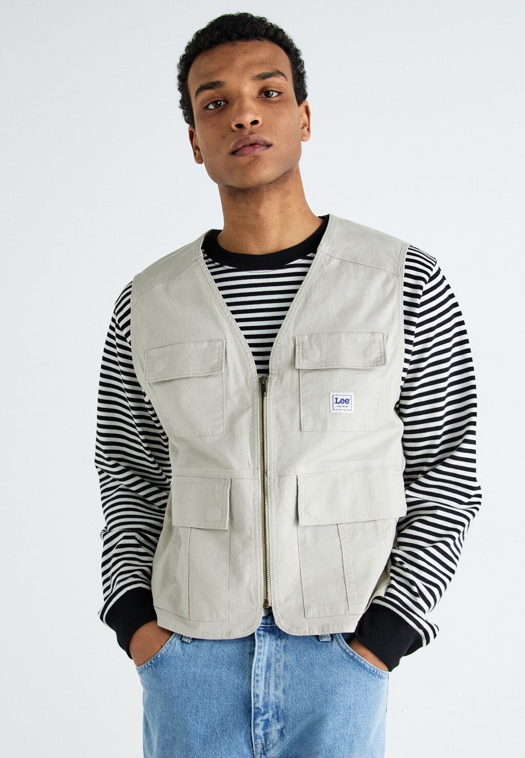 

Жилет UTILITY VEST Lee, серо-коричневый