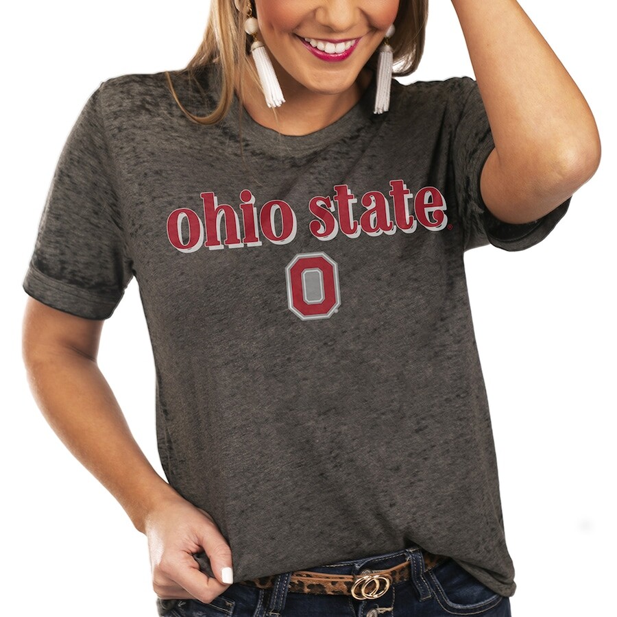 

Футболка с коротким рукавом Gameday Couture Ohio State Buckeyes, угольный