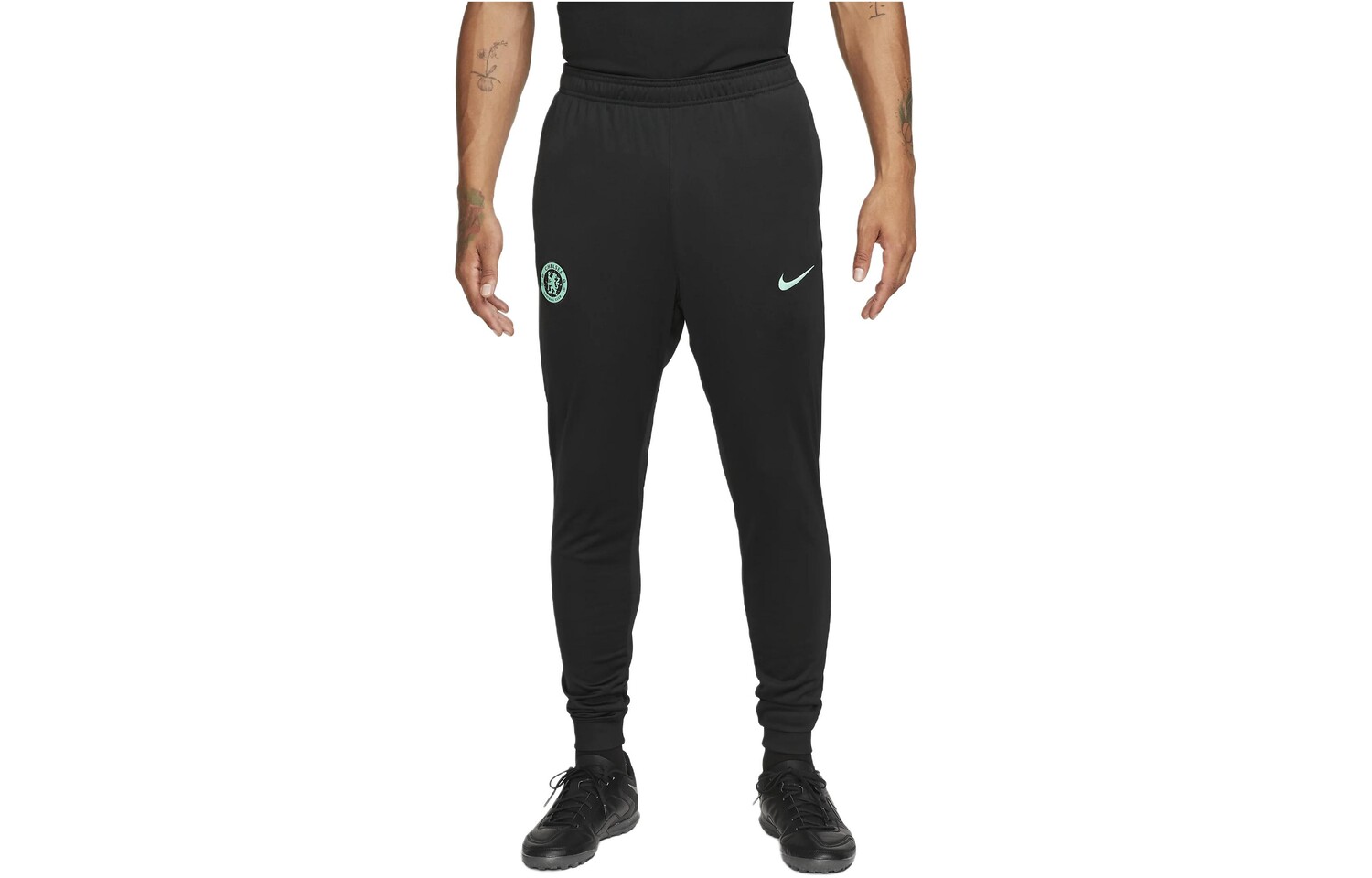 

Трикотажные спортивные штаны мужские черные Nike, черный