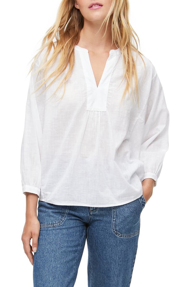 

Топ Charlie Cotton Popover MICHAEL STARS, белый