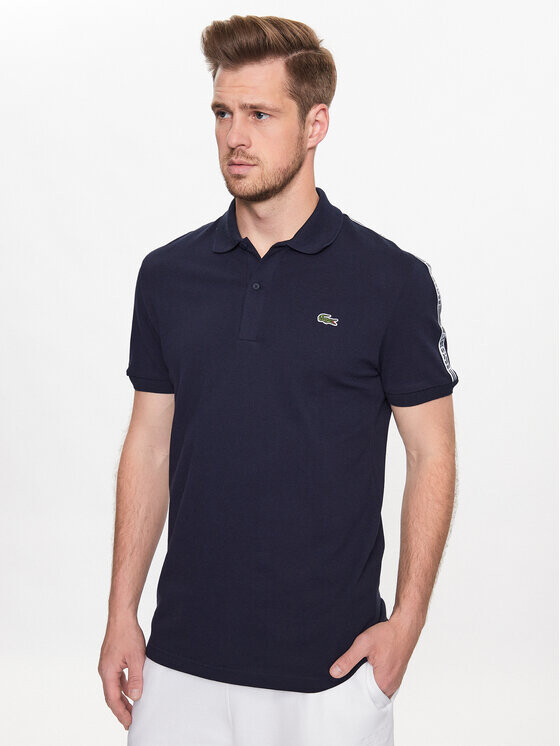 

Рубашка поло стандартного кроя Lacoste, синий