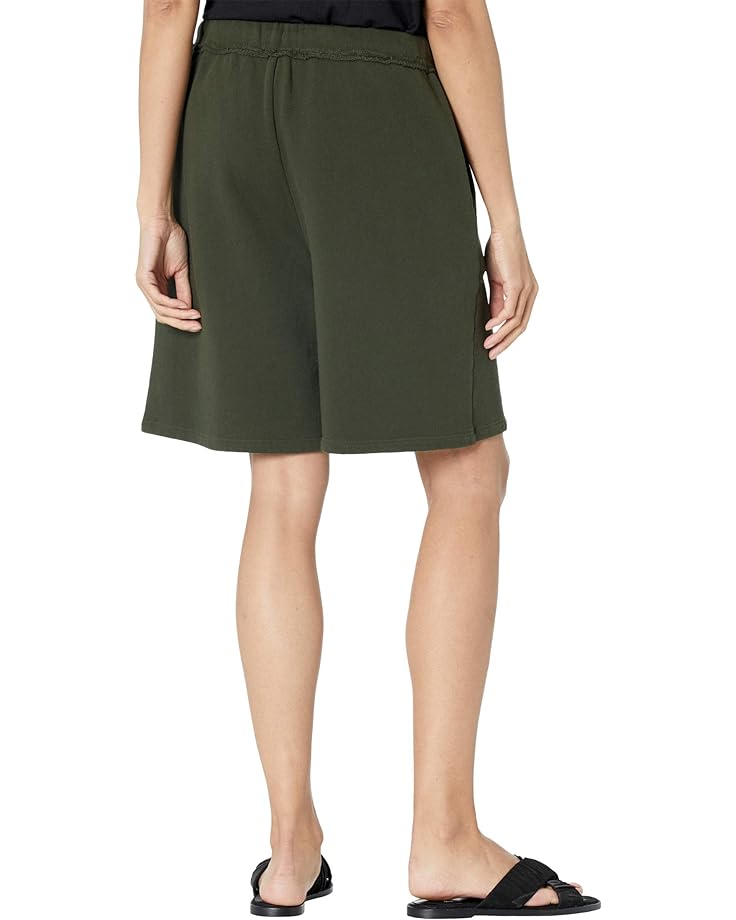 Шорты Eileen Fisher Midthigh Shorts in Organic Cotton French Terry, цвет Seaweed
