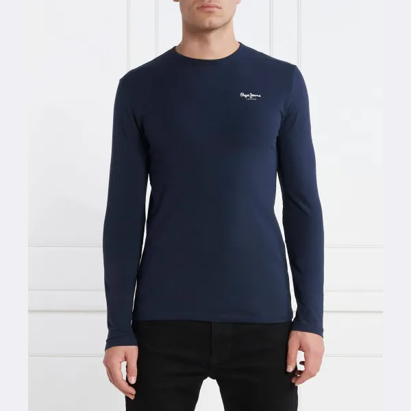

Облегающий крой с длинным рукавом Pepe Jeans London, синий