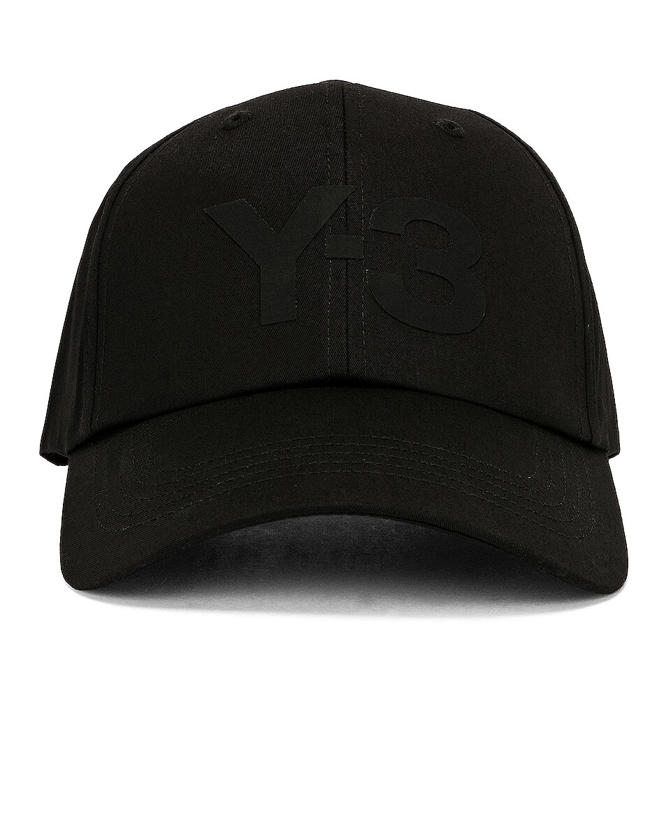 

Кепка с логотипом Y-3 Yohji Yamamoto, черный