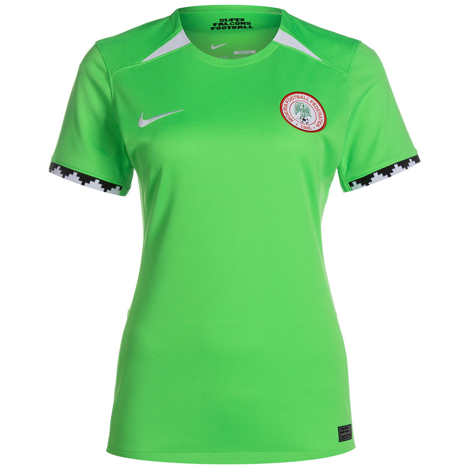 

Спортивная футболка Nike Fußballtrikot Nigeria Stadium 23 Heim, светло зеленый