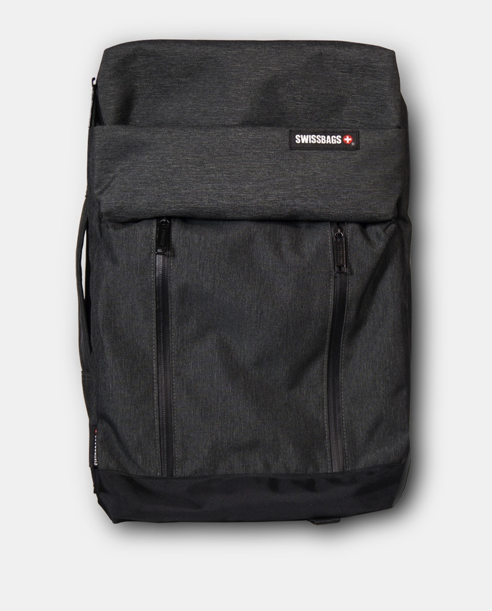 Рюкзак унисекс Swissbags London City серого цвета из полиэстера высокой плотности Swissbags, серый