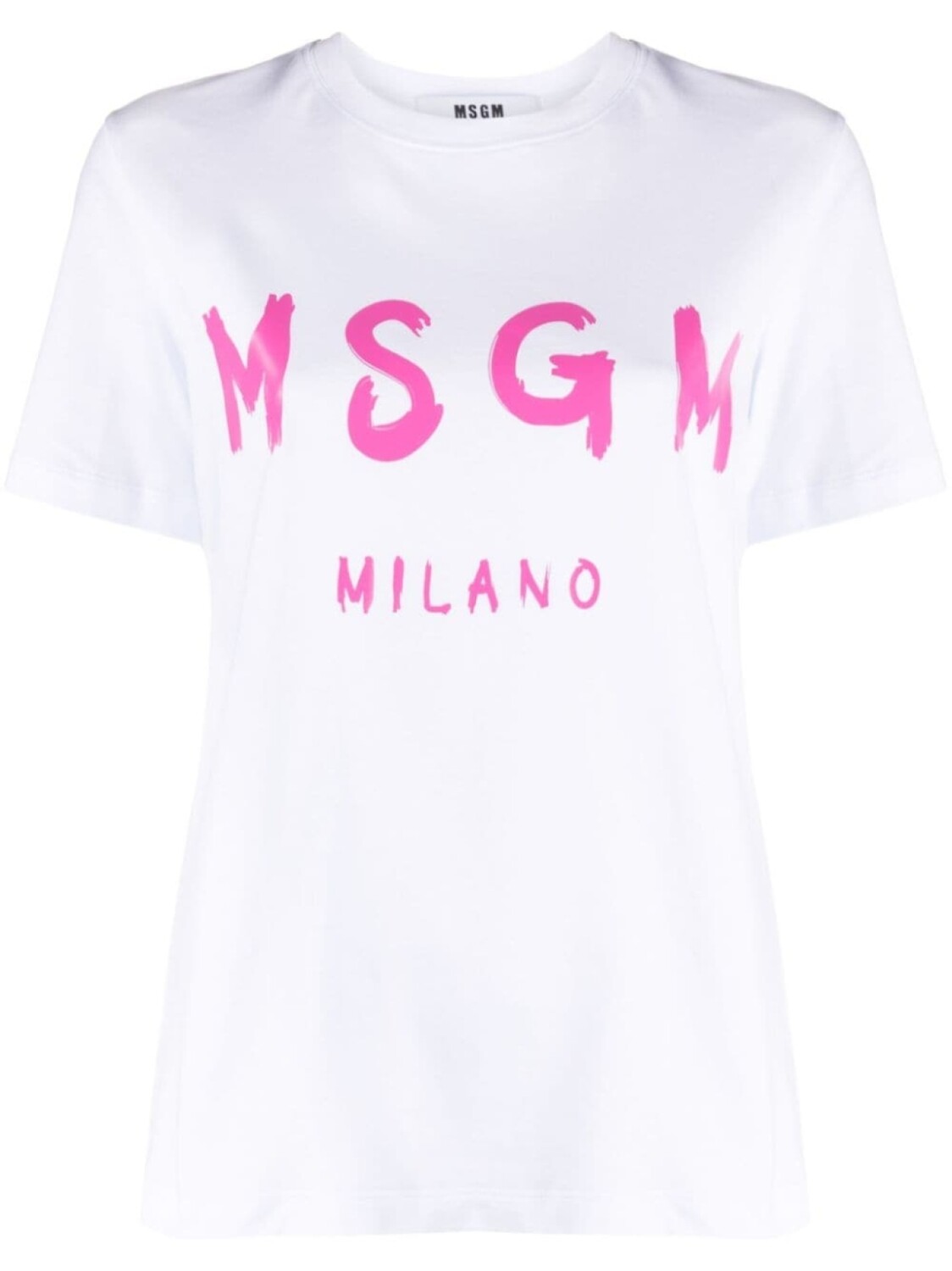 

MSGM футболка с логотипом, белый