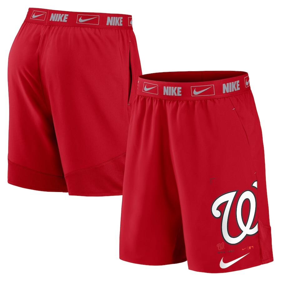 

Шорты Nike Washington Nationals, красный