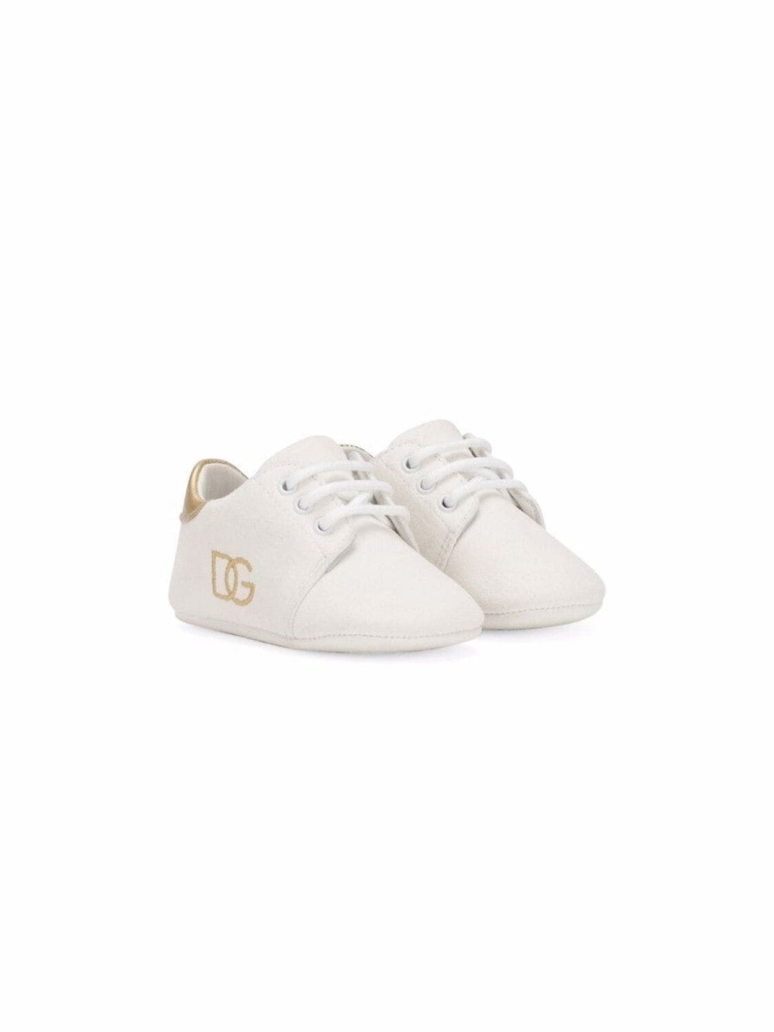 

Dolce & Gabbana Kids кроссовки с логотипом DG, белый