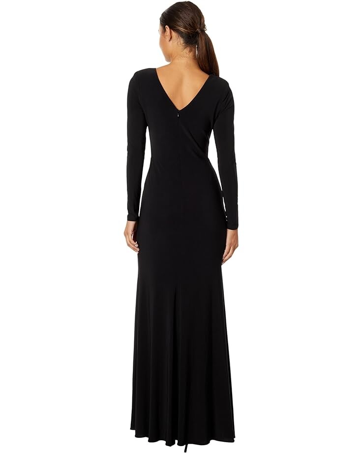 

Платье XSCAPE Long Ity Long Sleeve Boning, цвет Black/Nude