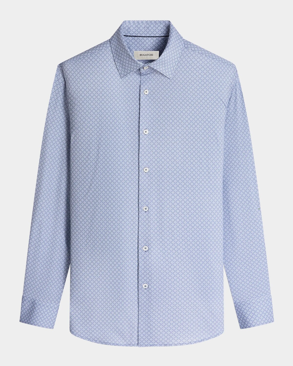

Мужская спортивная рубашка James OoohCotton Bugatchi, цвет Cobalt