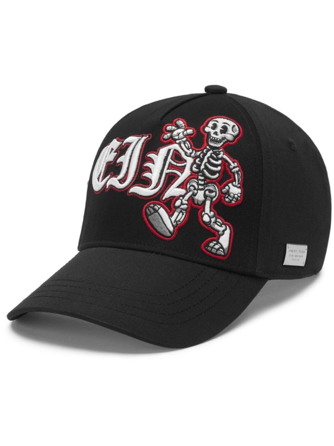 

Кепка Skeleton с вышивкой Philipp Plein, черный