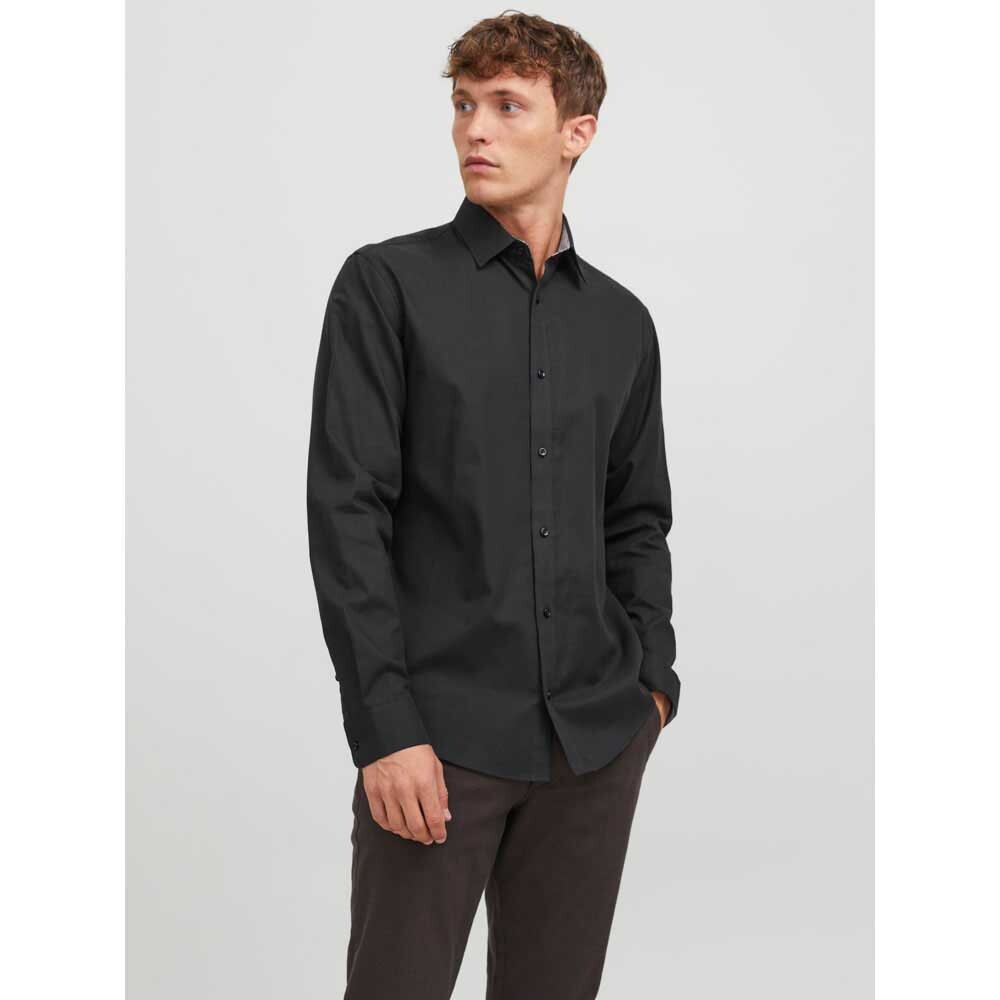 

Рубашка с длинным рукавом Jack & Jones Blabelfast, черный