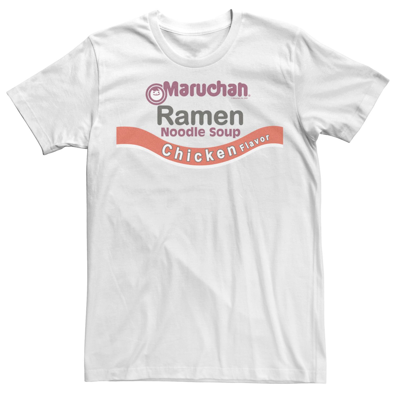 Мужская футболка с логотипом Maruchan Ramen, суп с лапшой, куриным вкусом Licensed Character