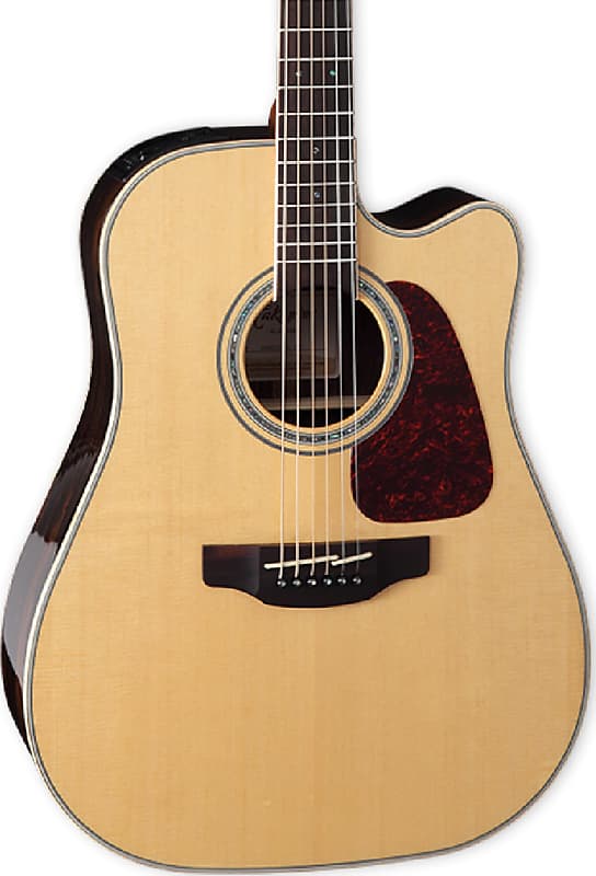 Акустическая гитара Takamine GD90CEZC Dreadnought Acoustic-Electric Guitar, Natural w/ Gig Bag