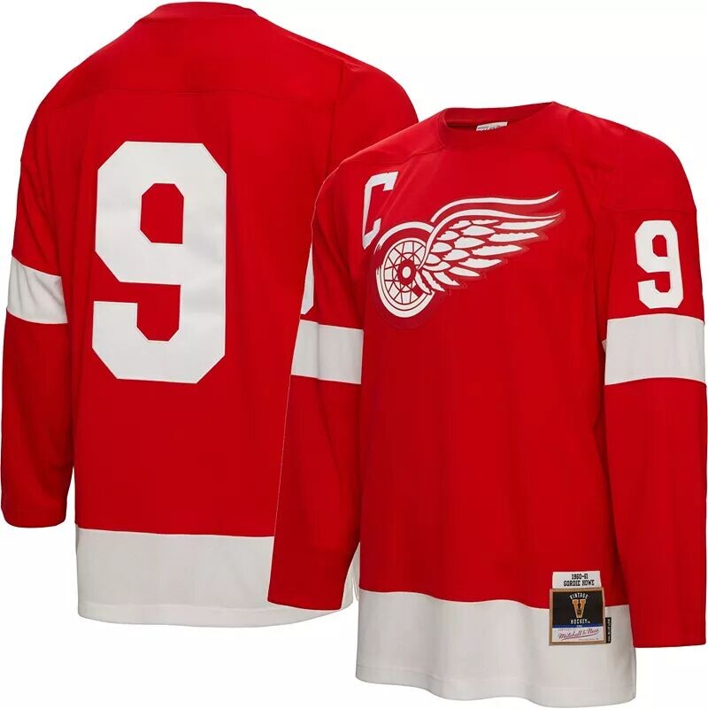 

Mitchell & Ness Детройт Ред Уингз Горди Хоу № 9 '60 Джерси Blue Line