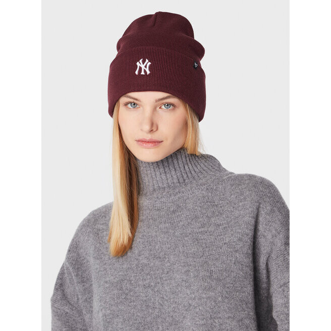 

Шапка 47 Brand MblNew York, вишневый/бордовый