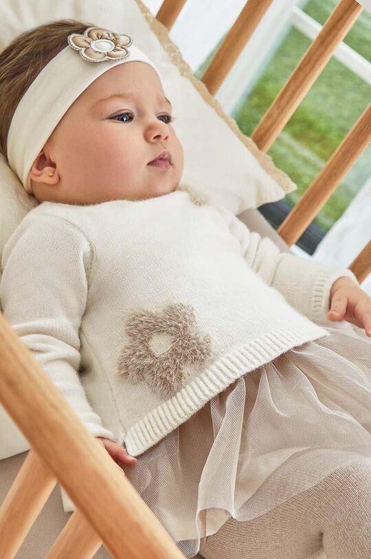 

Детское платье Mayoral Newborn, бежевый