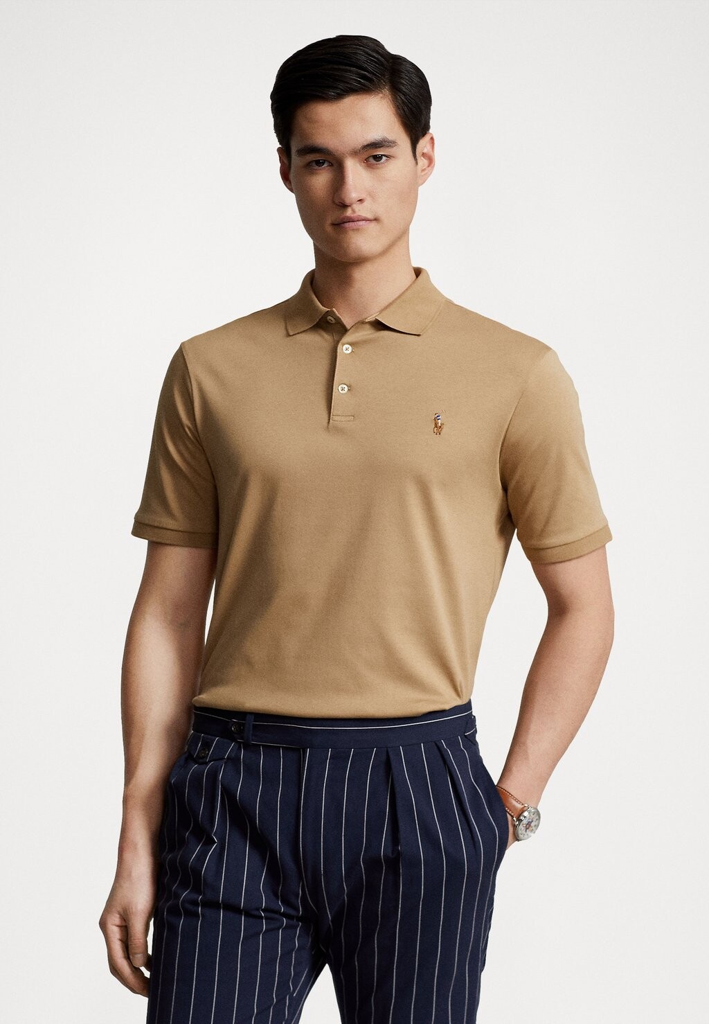 

Поло КОРОТКИЙ РУКАВ Polo Ralph Lauren, роскошный коричневый