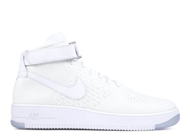 

Кроссовки Nike AIR FORCE 1 ULTRA FLYKNIT MID 'WHITE', белый
