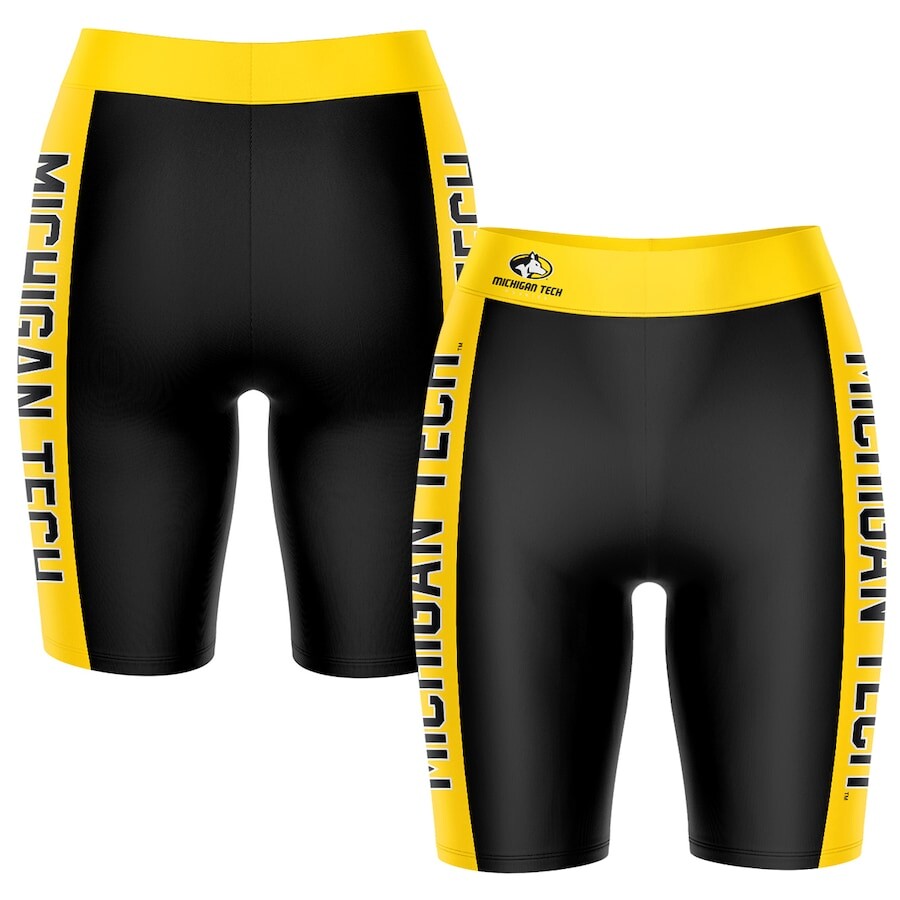 

Шорты Vive La Fete Michigan Tech Huskies, черный