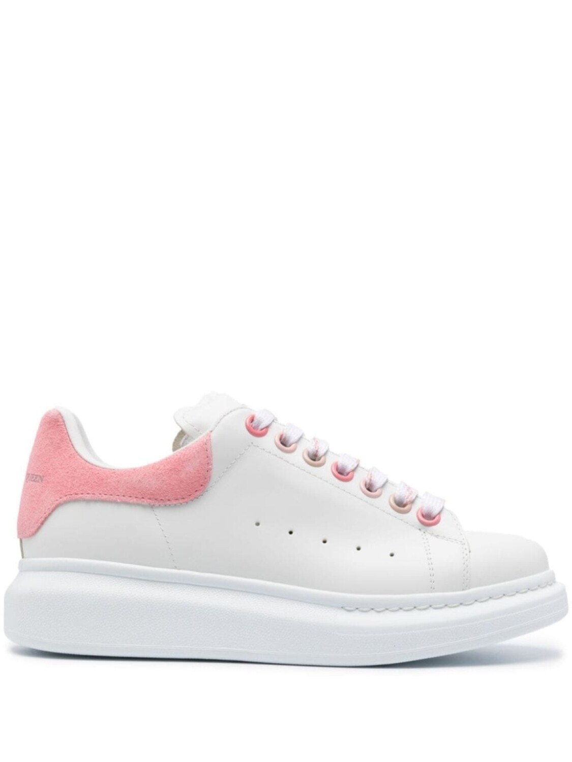 

Кроссовки Alexander McQueen Oversized 718139WIEEU, белый/розовый