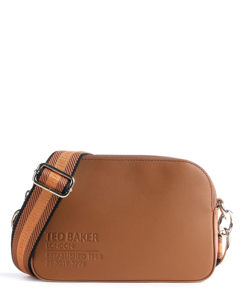 

Сумка через плечо Darcelo из гладкой яловой кожи. Ted Baker, коричневый