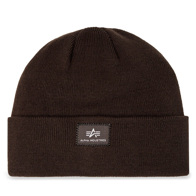 

Шапка Alpha Industries X-FitBeanie, коричневый