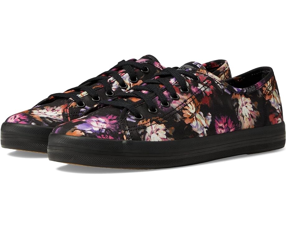 

Кроссовки Keds Kickstart Midnight Blooms, цвет Black/Multi
