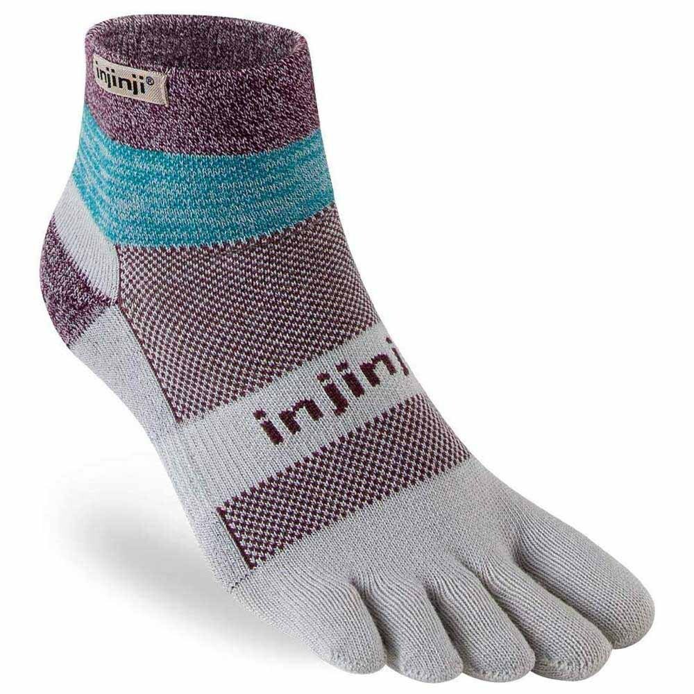 

Носки Injinji Trail Midweight Mini Crew, серый